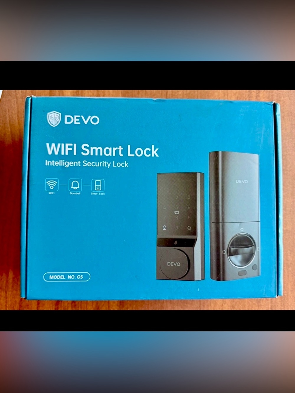 🔐 DEVO G5 WiFi Smart Lock – Keyless Entry